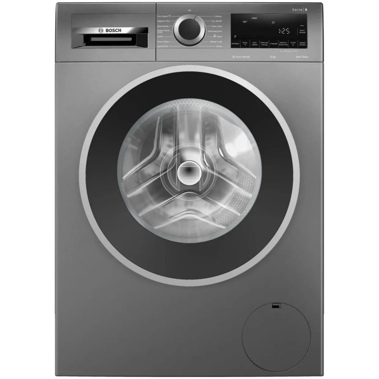 Series 6 Washing Machine, Front Loader 9 kg 1400 RPM