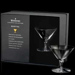 Set of 2 Elegance Martini Glasses