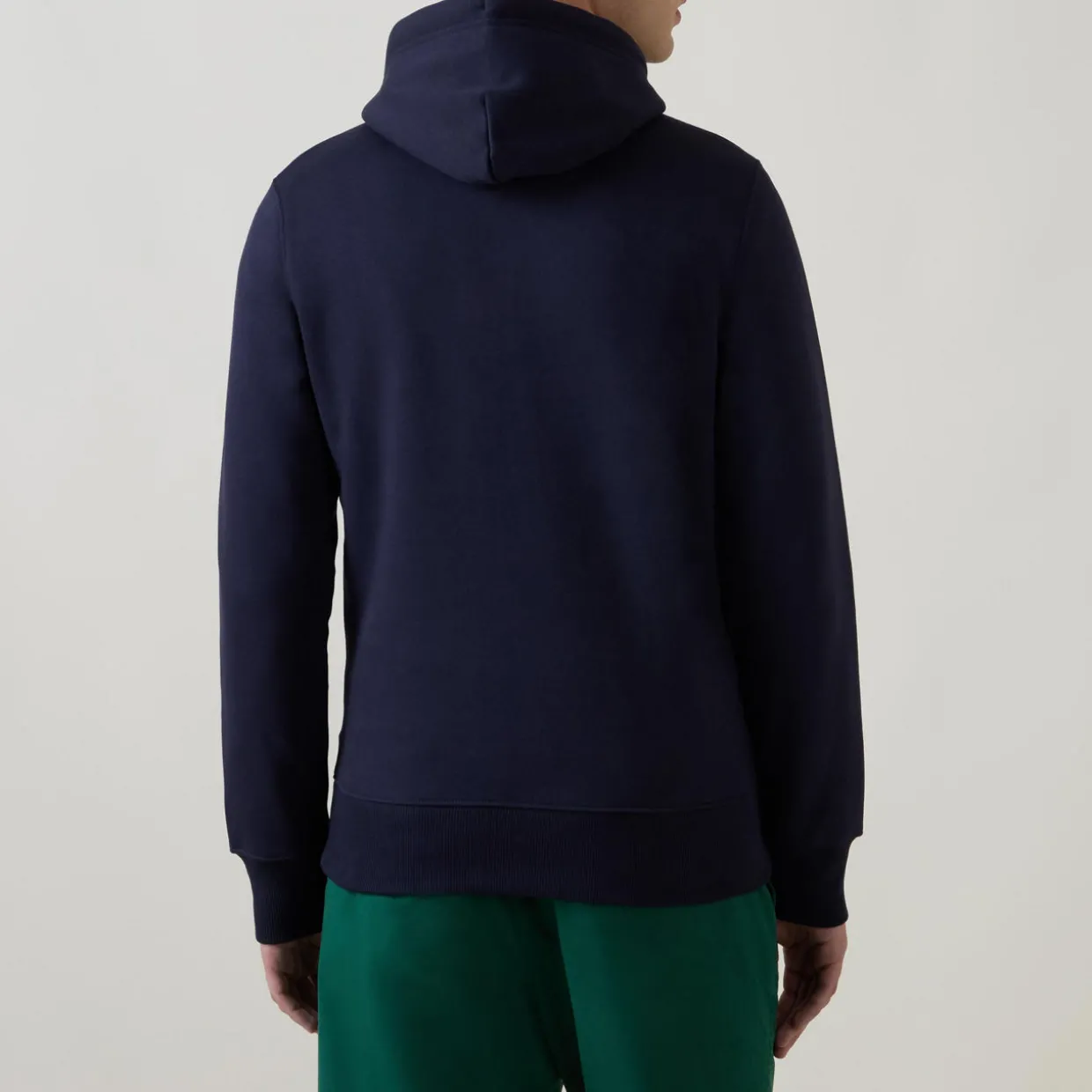 Shield Logo Drawstring Hoodie