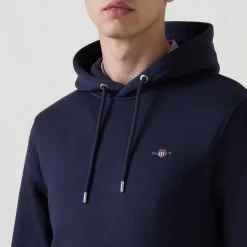 Shield Logo Drawstring Hoodie