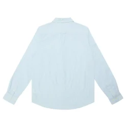 Shield Logo Pinstripe Oxford Shirt