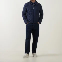 Shield Logo Quilted Windbreaker