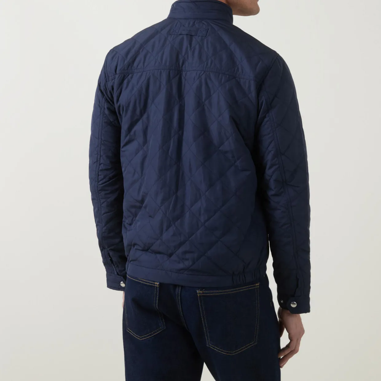 Shield Logo Quilted Windbreaker