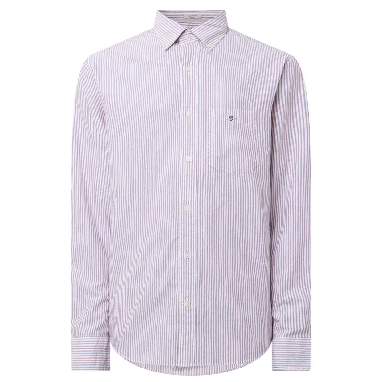 Shield Logo Striped Shirt