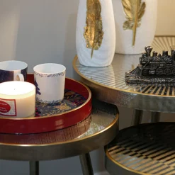 Sierra Wave Round Side Table