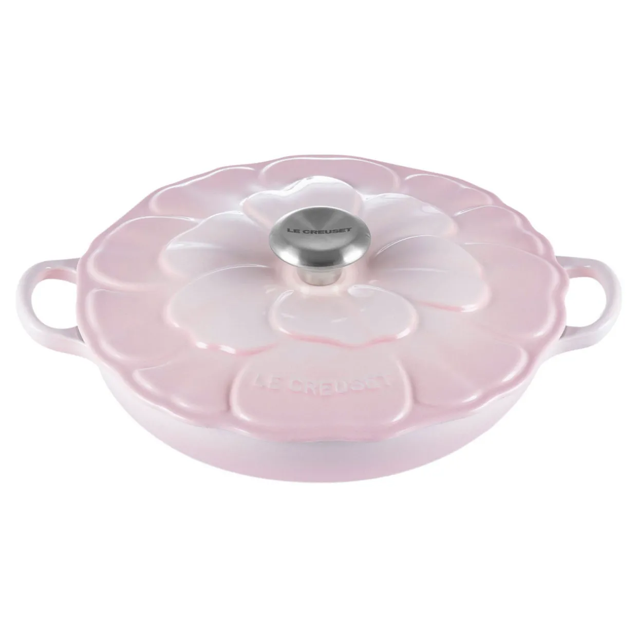 Signature Cast Iron Petal Shallow Casserole 26cm