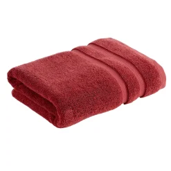 Signum Combed Cotton Towel Rouge