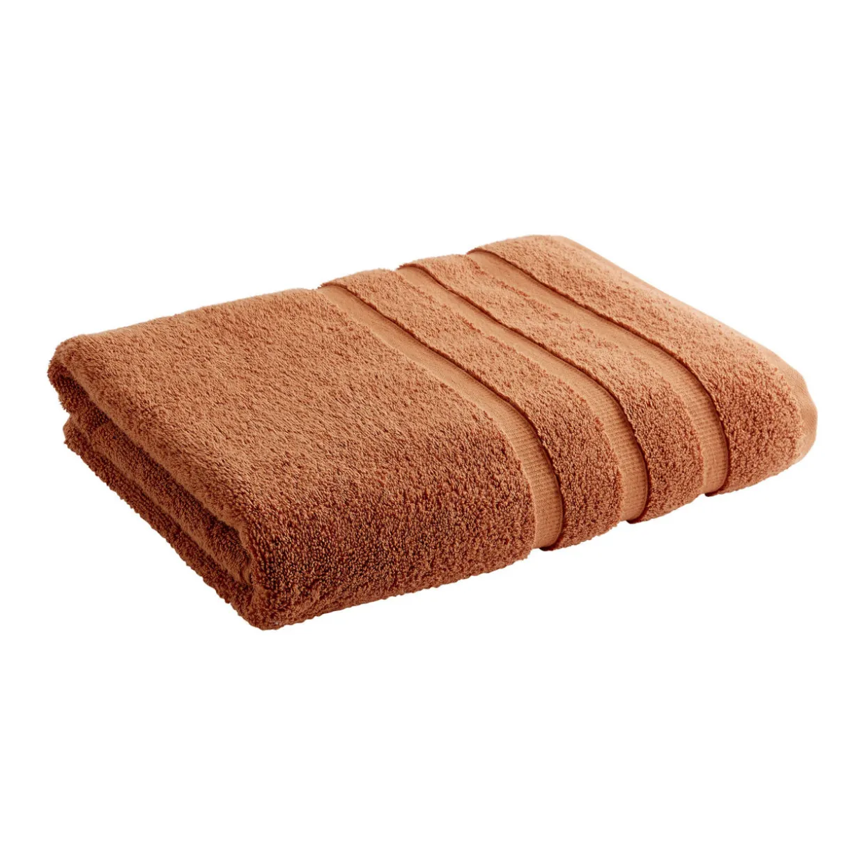 Signum Combed Cotton Towel Burnt Sienna