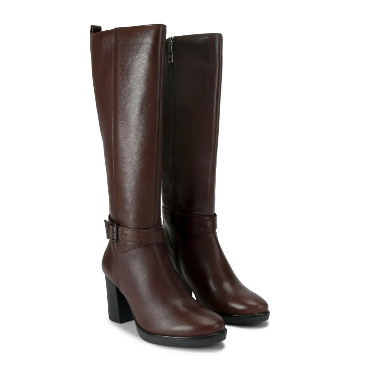 Silver 2 Knee-High Boots