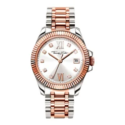 Silver Rose Watch