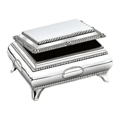 Silver-Plated Jewellery Box