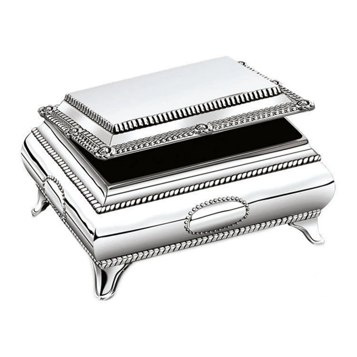 Silver-Plated Jewellery Box