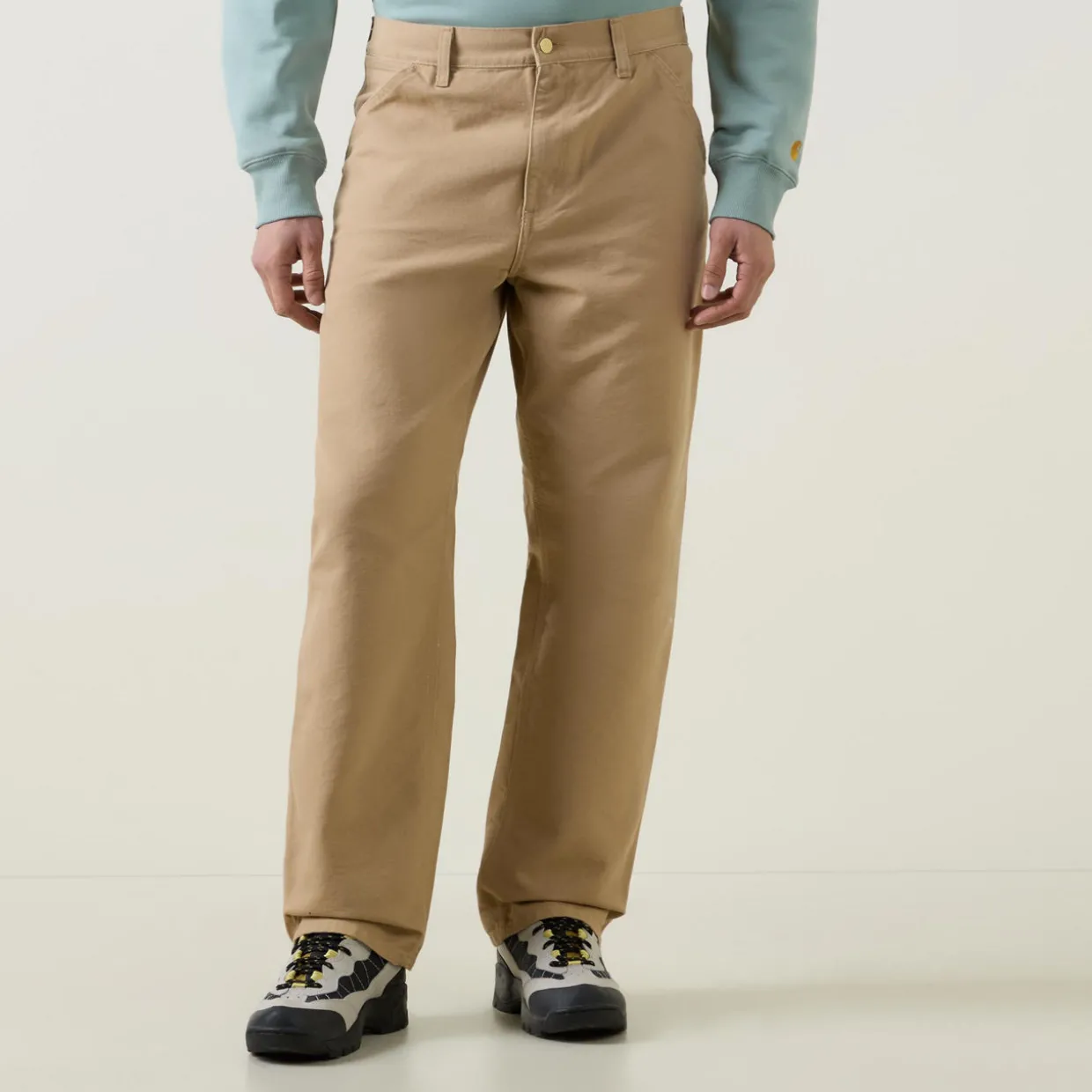 Single Knee Casual Trousers
