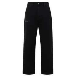Single Knee Graphic Trousers
