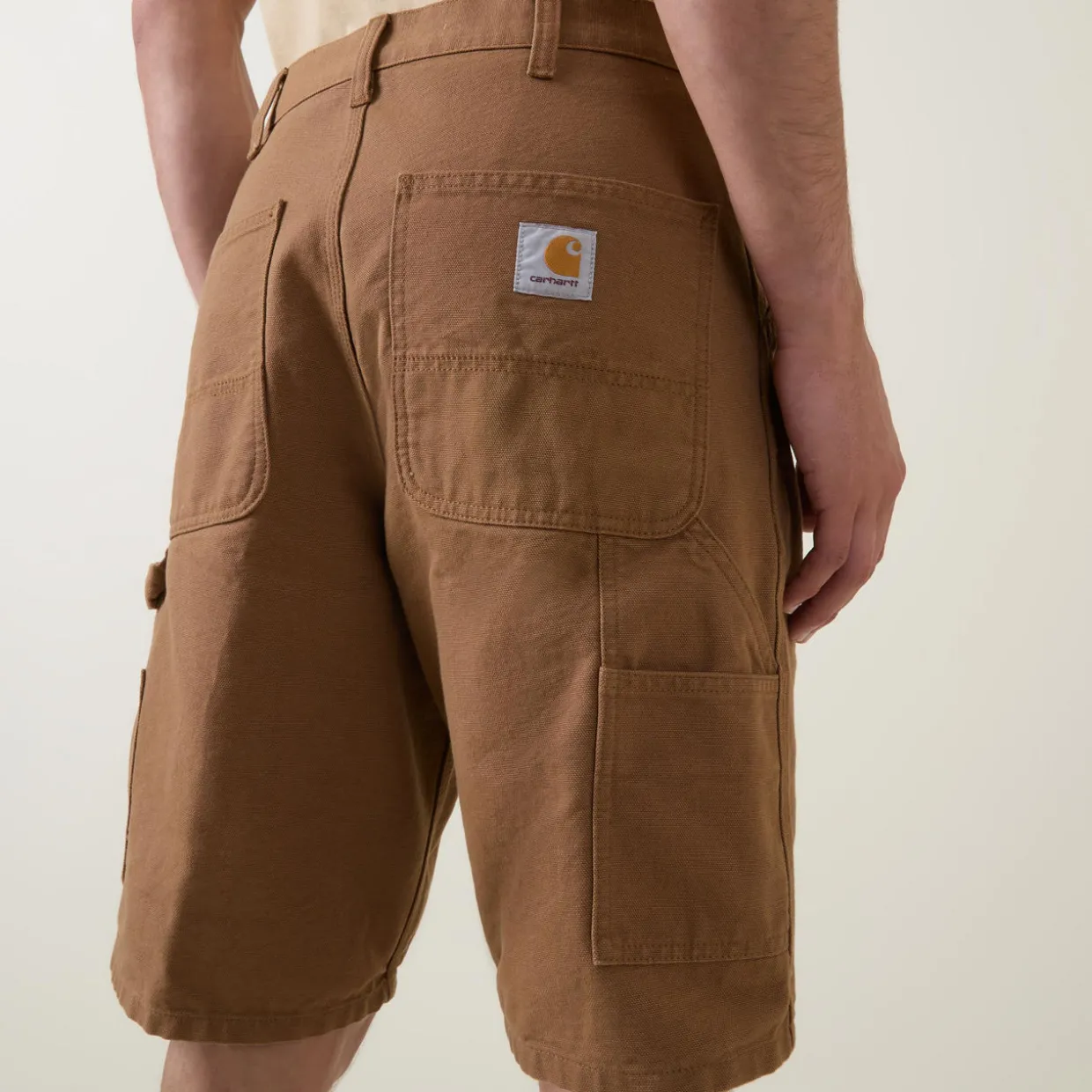 Single Knee Logo Shorts