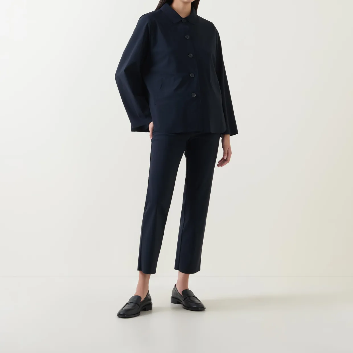 Single-Breasted Short Jacket