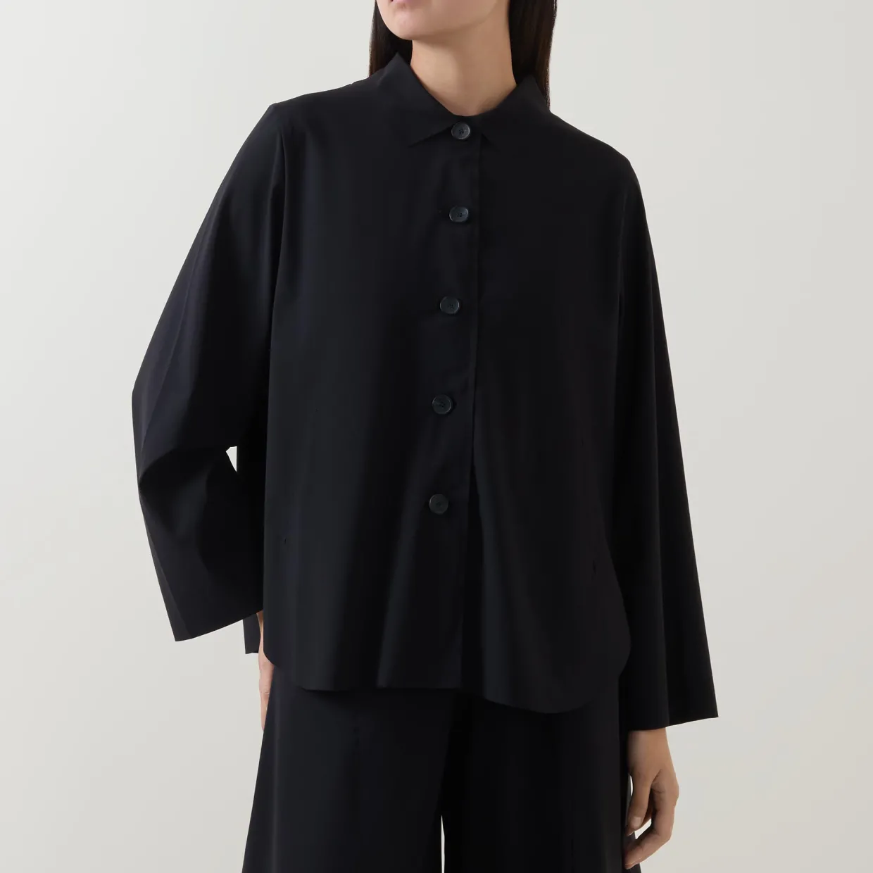 Single-Breasted Short Jacket