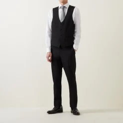Single-Breasted Tuxedo Waistcoat