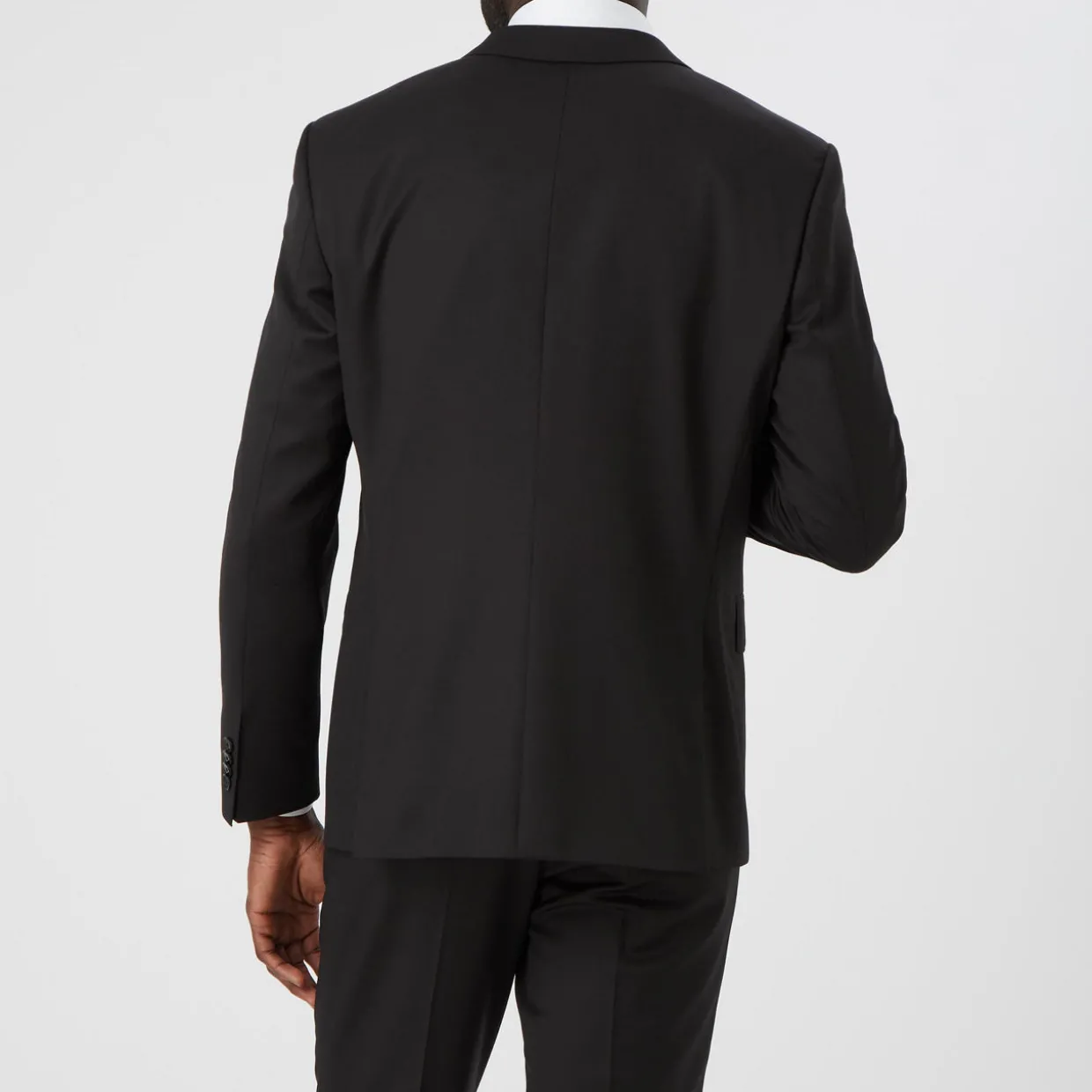 Single-Breasted Wool Jacket