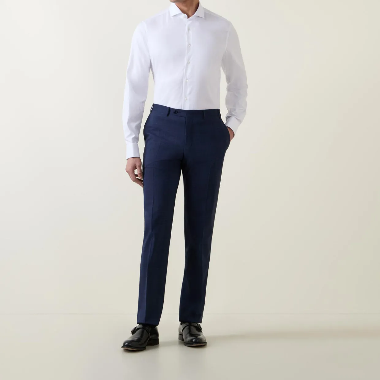 Single-Cuff Twill Formal Shirt