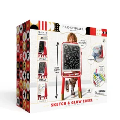 Sketch & Glow Easel 3-In-1 Art Studio
