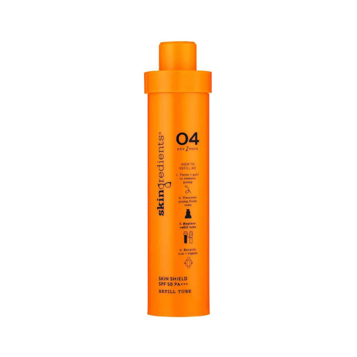 Skingredients Skin Shield Moisturising + Priming SPF 50 PA+++ Sunscreen Refill Tube 73ml