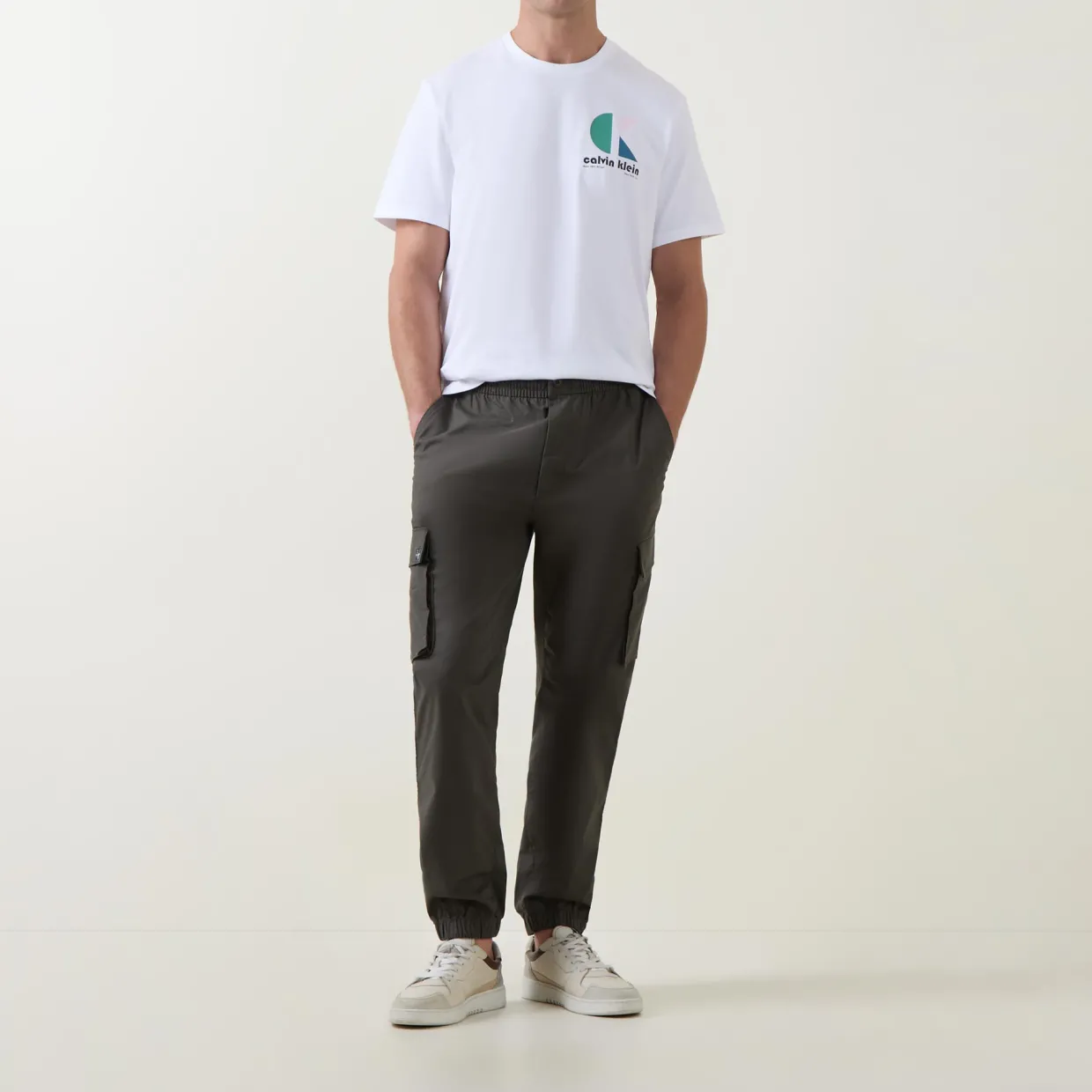 Skinny Leg Ripstop Cargo Trousers