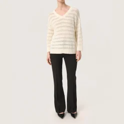 Skylah Open-Knit Sweater