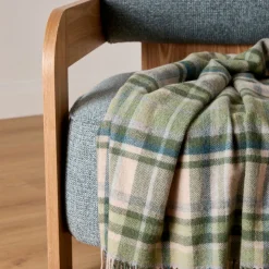 Slieveboy Tartan Lambswool Throw