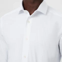 Slim Fit Cotton-Blend Stretch Shirt
