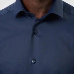 Slim Fit Cotton-Blend Stretch Shirt
