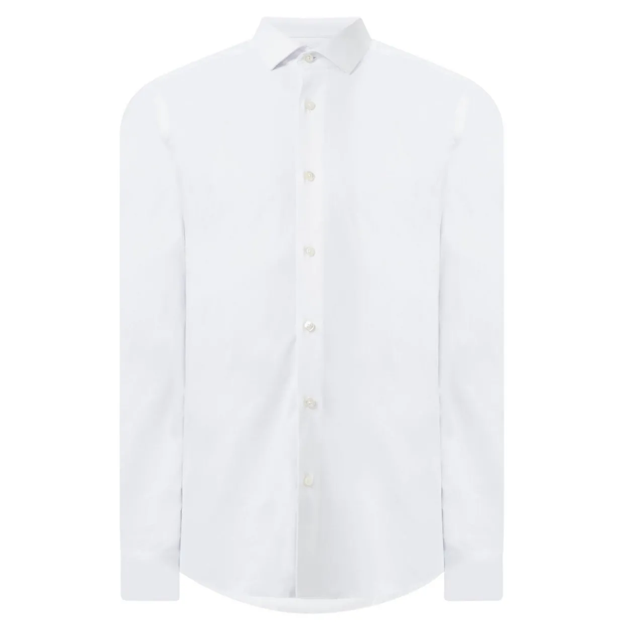 Slim Fit Cotton-Blend Stretch Shirt