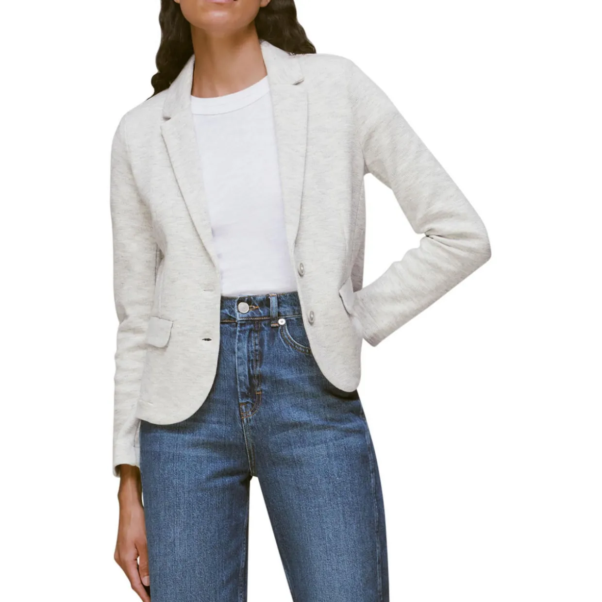 Slim Fit Jersey Jacket