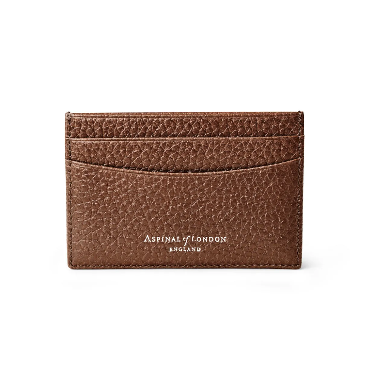 Slim Grained Leather Cardholder