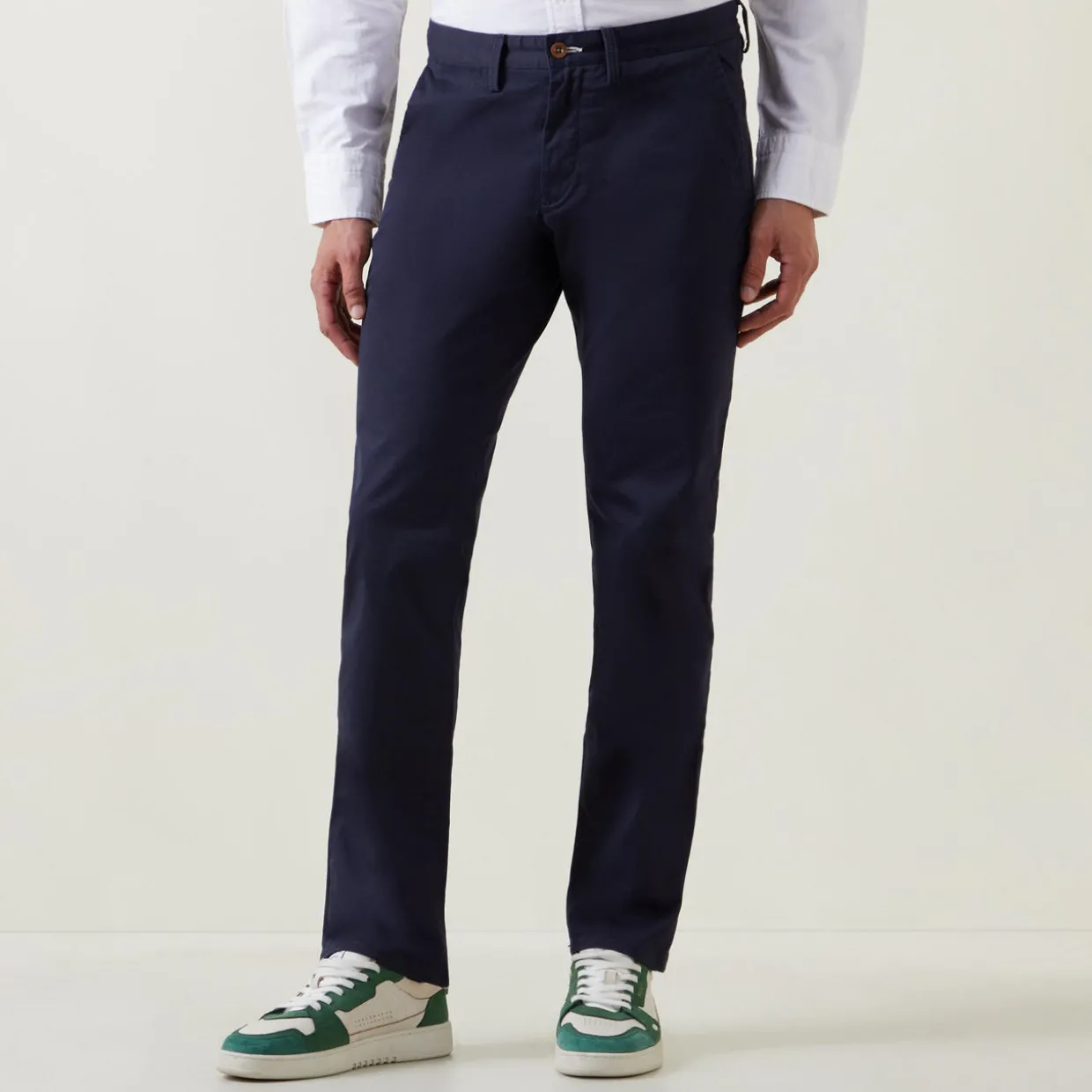 Slim-Fit Twill Chinos