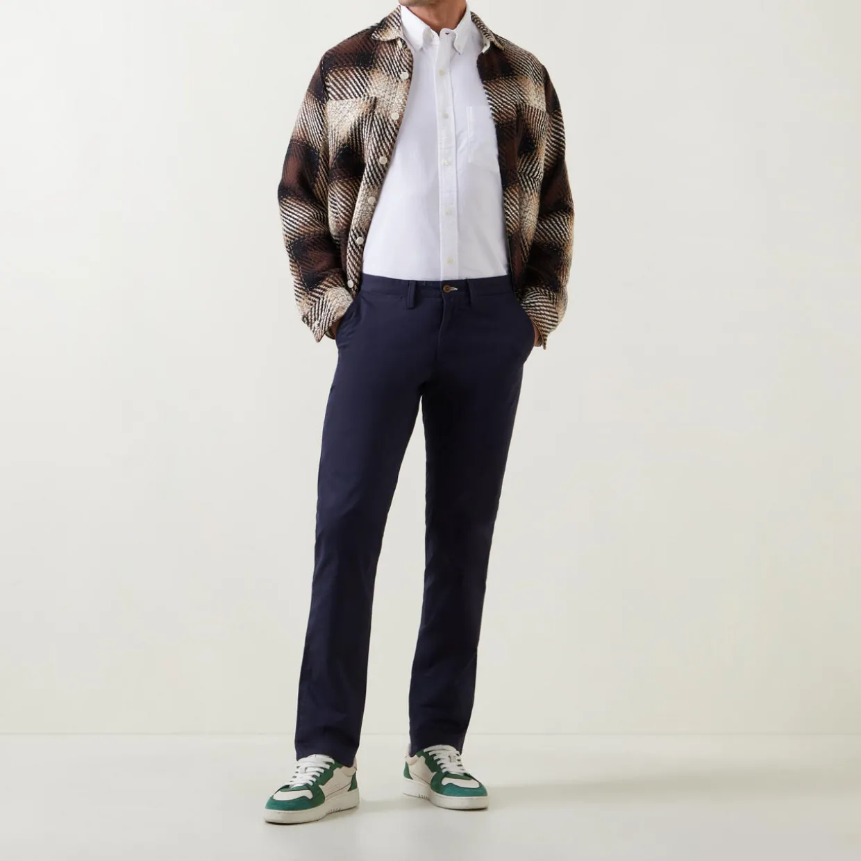 Slim-Fit Twill Chinos