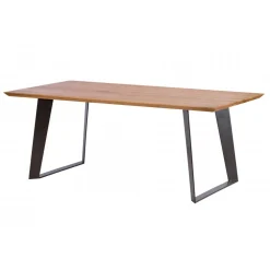 Smithfield Large Dining Table and Four Isabella Blue Chairs
