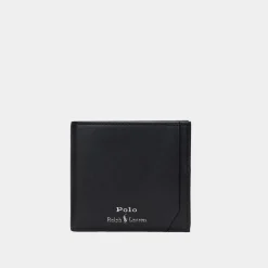 Smooth Leather Billfold Coin Wallet