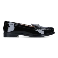 Snap Patent Leather Loafers