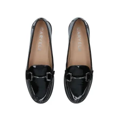Snap Patent Leather Loafers