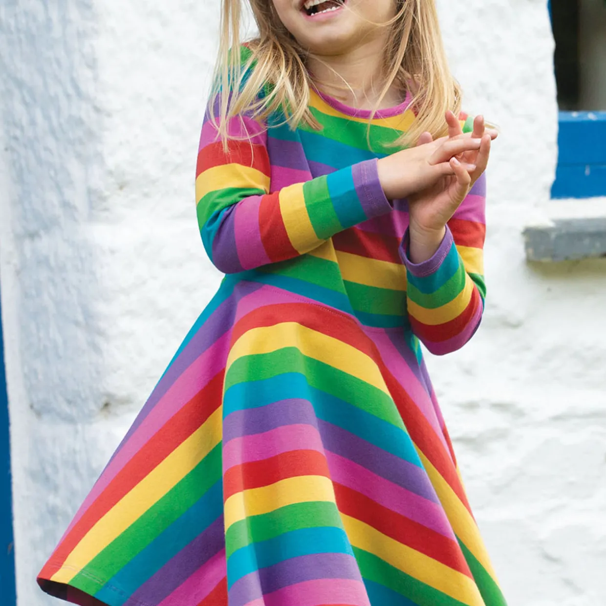 Sofia Striped Skater Dress