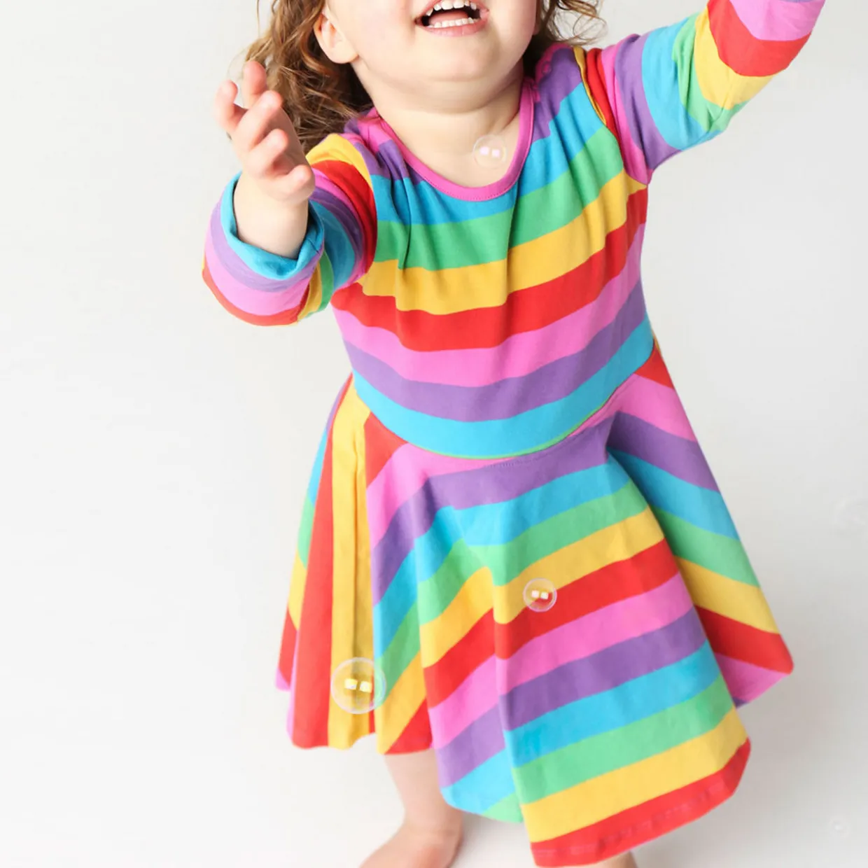 Sofia Striped Skater Dress