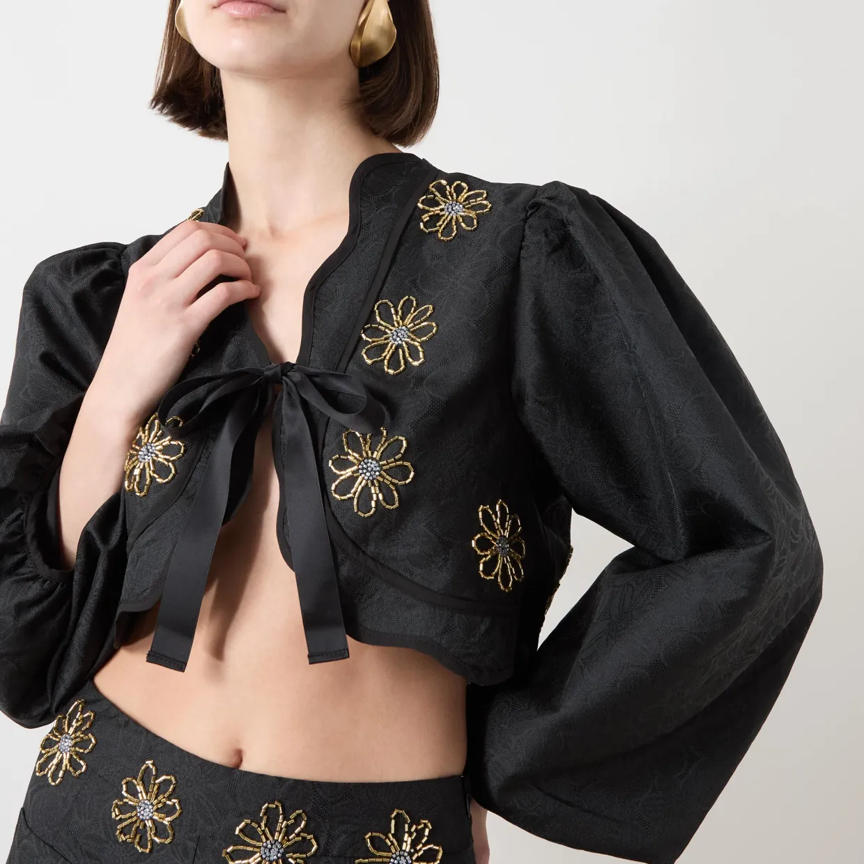 Sol De Noche Beaded Jacket