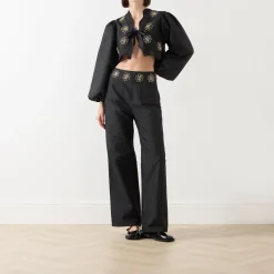 Sol De Noche Beaded Trousers