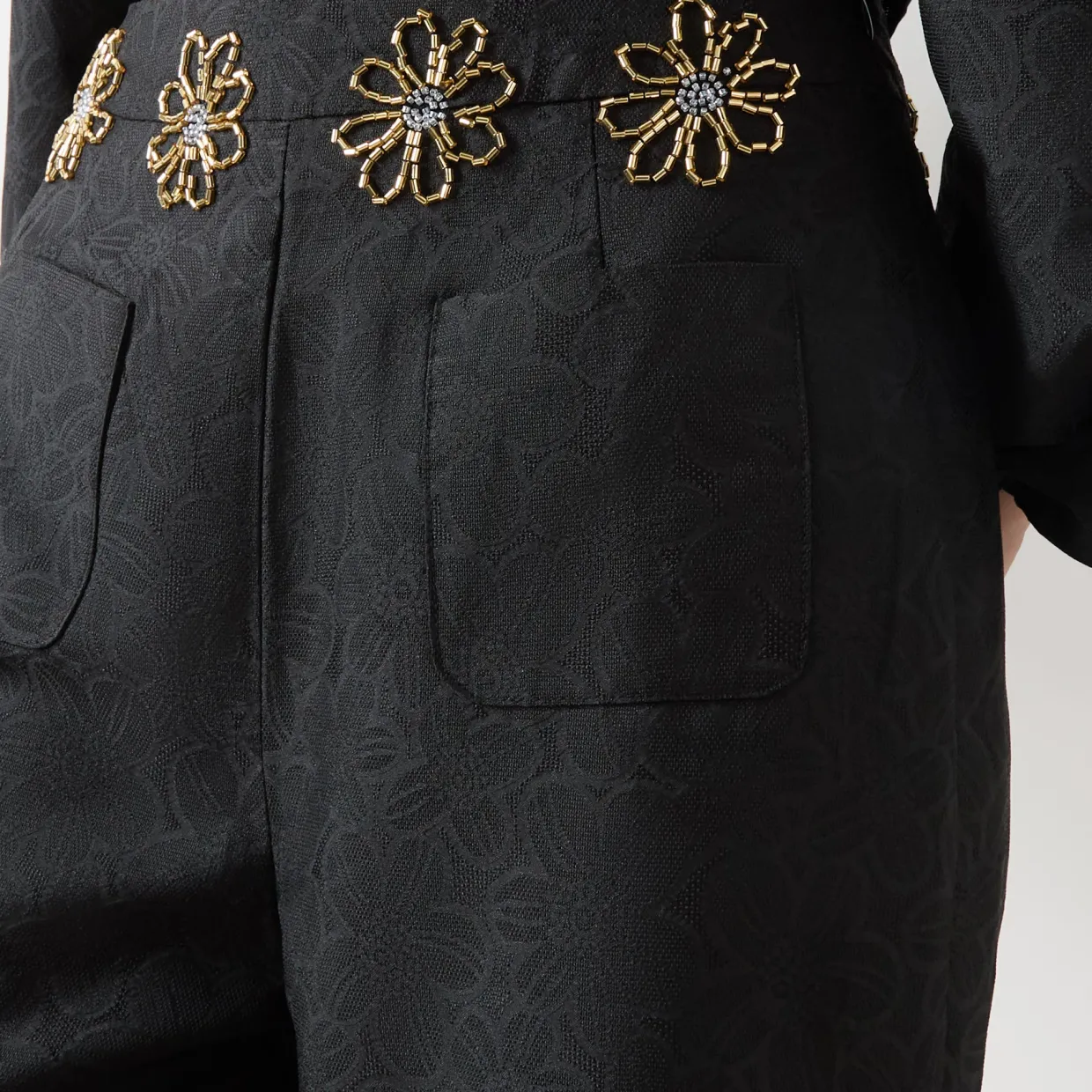 Sol De Noche Beaded Trousers