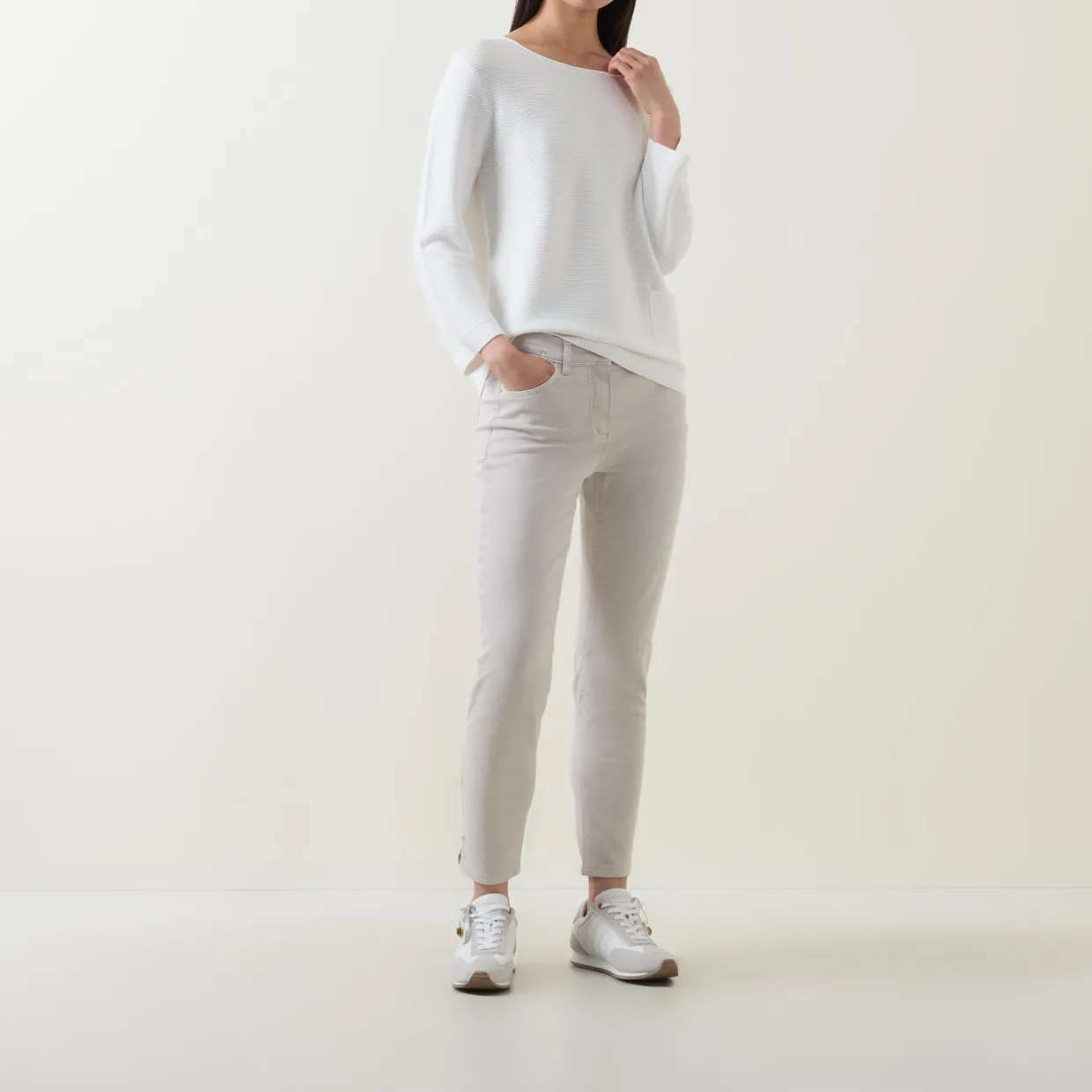 Sol Mid-Rise Slim Leg Jeans