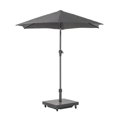 Soldano Parasol & Base Anthracite 2.5m