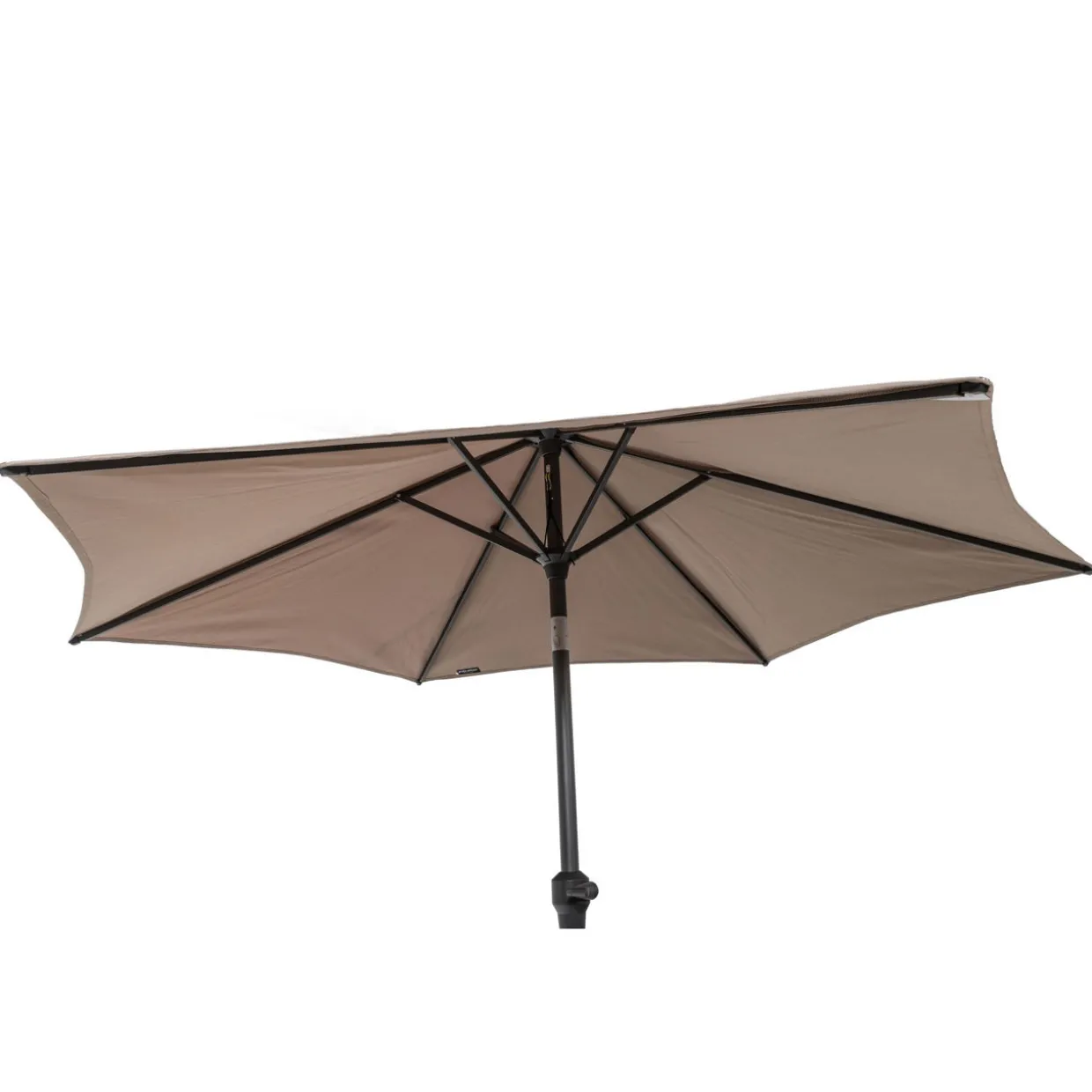 Soldano Parasol & Base Taupe 2.5m
