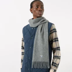 Solid Fringed Scarf