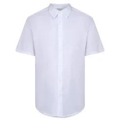 Solid Stretch Casual Shirt